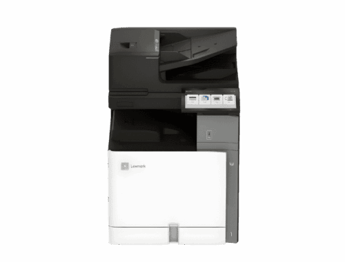 Imprimante multifonction Lexmark CX833 vue de face